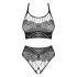 Obsessive K103 - Flexible Open Mesh Set (Black) - S-L