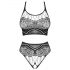 Obsessive K103 - Flexible Open Mesh Set (Black) - S-L