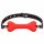 Ida Leather - Bone Shaped Gag (Red)