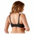 Cottelli Plus Size - Breast Lifter (Black)  - 90D