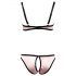 Cottelli - Striped Bust Lifting Set - 85B/L