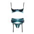 Cottelli - Jade - exklusives Push-Up-Set (grün)  - 80B/M