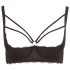 Cottelli Plus Size - Strappy, Ringed Breast Lifter (Black) - 95E