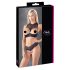 Cottelli - open bh set (zwart) - 85B/L