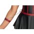 Cottelli Bondage - Glossy Set with Arm Restraints (Black-Red)  - M