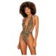 Obsessive Cancunella - Plunging Trikini - Leopard (S-L)