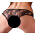 Cottelli - Open hip panties (black)