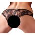 Cottelli - Open Hip Panties (Black)