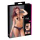 Cottelli - Black Women's Underwear Set (3pcs)  - L