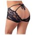 Cottelli - Spicy Lace French Panties (Black)