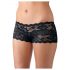 Cottelli - Spicy Lace French Panties (Black)  - M