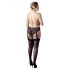 Cottelli Plus Size - Lace Garter Belt Panty (Black) - XXXXL