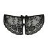 Cottelli - Lacy Bow Open Crotch Panty (Black) - M