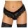 Cottelli Party - Lace Panties with Chains (Black) - M