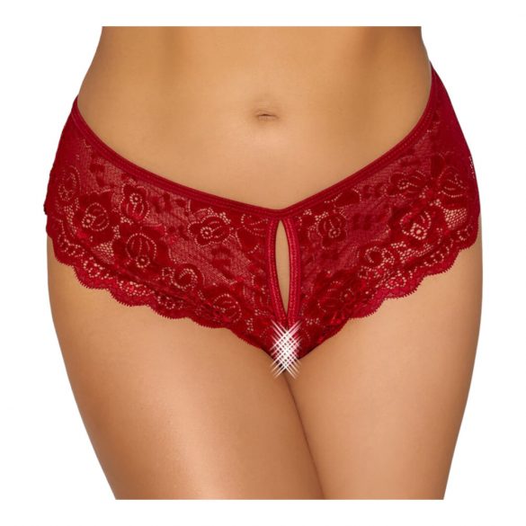 Cottelli - open kanten slip (rood)