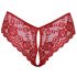 Cottelli - Open Lace Panties (Red)