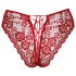 Cottelli - Open Lace Panties (Red)