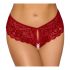 Cottelli - Open kanten slip (rood) - L