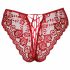 Cottelli - Open Lace Panties (Red)  - L