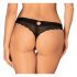 Obsessive Chemeris - Tanga Sexy (Negru)  - M/L