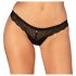 Obsessive Chemeris - Sexy Thong (Black)  - XL/XXL