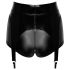 Noir - Glossy Garter Stockings (Black)