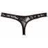 Cottelli - Lace Thong (Black)