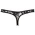 Cottelli - Lace Sex Thong (Black) - M