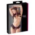 Cottelli - open parel-string (zwart) - XL