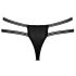 Cottelli - Luxury Open Ring Thong (Black) - M/L