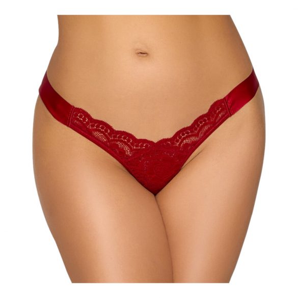 Cottelli - string met strik aan de achterkant (rood)