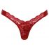 Cottelli - string met strik achter (rood)