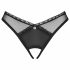 Obsessive Latinesa - offener Tanga (schwarz)  - M/L