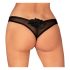 Obsessive Latinesa - open thong (black)