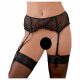 Cottelli - Basic Garter Belt (Black)  - M