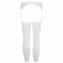 NO:XQSE - Ensemble porte-jarretelles en dentelle - blanc - M/L