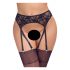 Cottelli - Lace Suspender Belt (Black)