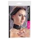 Cottelli - Wide Lace Choker (Black)