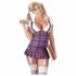 Cottelli - Plaid schoolgirl jurk