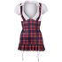 Cottelli - Plaid schoolgirl jurk