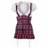 Cottelli - Checkered Schoolgirl Dress  - M