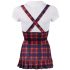 Cottelli - Checkered Schoolgirl Dress  - M