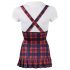 Cottelli - Plaid Schoolgirl Dress - L