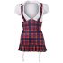 Cottelli - Checkered Schoolgirl Dress  - XL