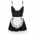 Cottelli - Maid Dress with Apron (Black-White)  - M