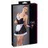 Costume da Cameriera Sexy in Pizzo con Grembiule (Nero-Bianco) - Cottelli  - XL