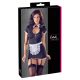 Cottelli - Garter Belt Maid Outfit (Black and White) - L