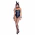 Cottelli Bunny - Shiny, Sexy Bunny Girl Costume (5-piece)  - M