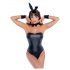 Cottelli Bunny - Glänzendes, sexy 5-teiliges Bunny-Kostüm - M