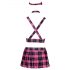 Cottelli - Pink Schoolgirl Costume Set  - L